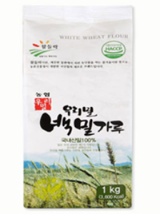 한국우리밀농협, 우리밀 백밀가루 1kg - 함께 살 수 있는 것, 추가구성상품 확인!